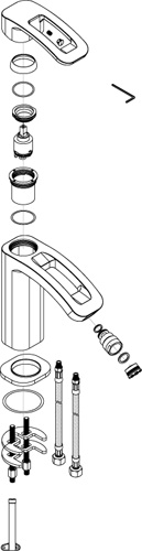 Grifo monomando para bid&eacute; Borr&aacute;s LXA0482C