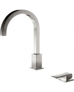 Grifo Monomando lavabo caño de 22x22 mm. Tres - Ref.00610503AC