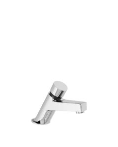 Grifo temporizado de 1 agua para lavabo Tres Cromo