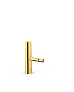 Grifo monomando para bidé Tres Study Oro 24K