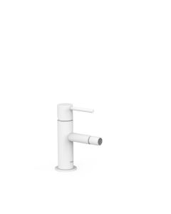 Grifo monomando para bidé Tres Study Blanco Mate