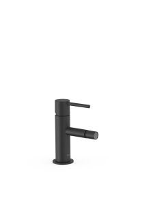 Grifo monomando para bidé Tres Study Negro Mate