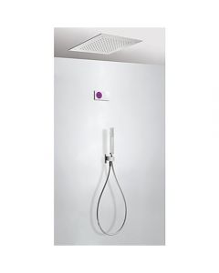 Kit electrónico de ducha termostático empotrado Tres - Ref.09286552