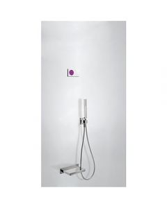 Kit electrónico de bañera termostático empotrado Tres - Ref.09286553