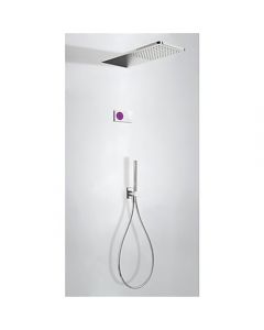 Kit electrónico de ducha termostático empotrado Tres - Ref.09286554