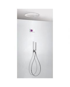 Kit electrónico de ducha termostático empotrado Tres - Ref.09286555
