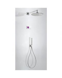 Kit electrónico de ducha termostático empotrado Tres - Ref.09286558