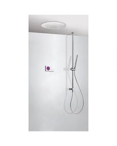 Kit electrónico de ducha termostático empotrado Tres - Ref.09286565