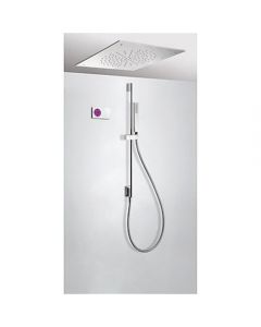 Kit electrónico de ducha termostático empotrado Tres - Ref.09286581