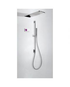 Kit electrónico de ducha termostático empotrado Tres - Ref.09286582