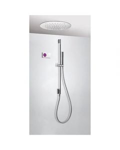Kit electrónico de ducha termostático empotrado Tres - Ref.09286583