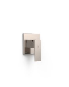 Pieza vista para caja empotrada de 1 vía Rapid‑box Tres Cuadro Acero