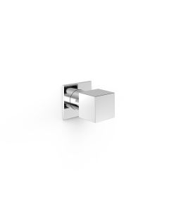 Llave de paso empotrada Tres Cromo