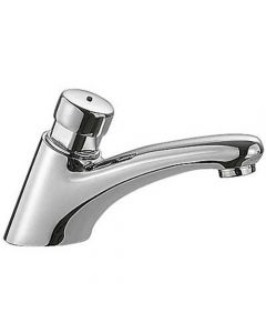 Grifo lavabo encimera entrada tubo 10x12 6,5 l/m. Tres - Ref.112103
