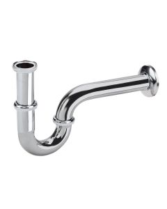 Sifón telescópico giratorio para lavabo Tres Cromo