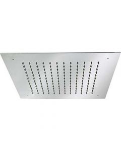 Rociador ducha INOX a techo anticalcárea 380x380 mm. Tres - Ref.134944