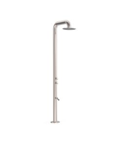 Ducha para exterior de acero inoxidable 316 Tres Acero inoxidable
