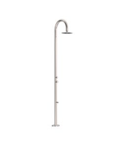 Ducha para exterior de acero inoxidable 316 Tres Acero inoxidable