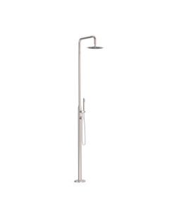 Ducha para exterior de acero inoxidable 316 Tres Acero inoxidable