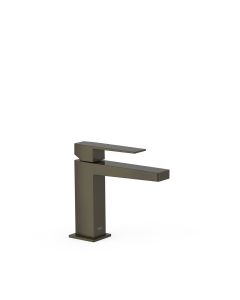 Grifo monomando para lavabo Tres Slim Negro Bronce