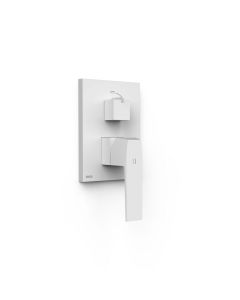 Pieza vista para caja empotrada de 2 vías Rapid‑box Tres Slim Blanco Mate