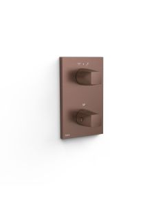Pieza vista para caja empotrada de 2 vías Therm‑box Tres Therm-box Volcanic