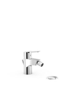 Grifo monomando para bidé con desagüe automático Tres Base Cromo