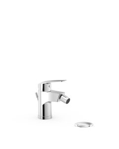 Grifo monomando para bidé con desagüe automático Tres Base Plus Cromo