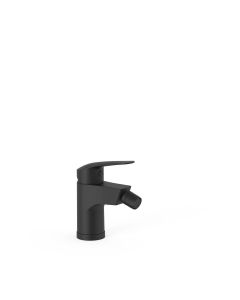 Grifo monomando para bidé Tres Base Plus Negro Mate