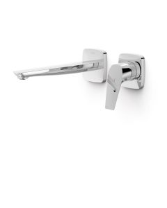 Pieza vista para cuerpo empotrado de lavabo Tres Canigó Cromo