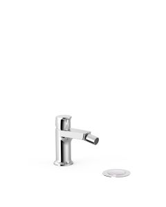 Grifo monomando para bidé con desagüe automático Tres Project Cromo