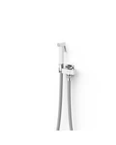 Grifo monomando empotrado con ducha para inodoro Tres Cromo
