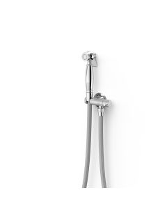 Grifo monomando empotrado con ducha para inodoro Tres Cromo