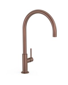 Grifo monomando XL con maneta lateral para lavabo Tres Study Volcanic