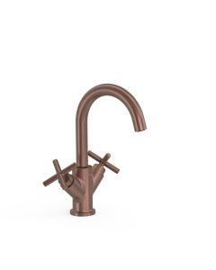 Grifo bimando para lavabo Tres Mont Blanc Volcanic