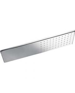 Rociador ducha INOX a pared Anticalcárea. 160x550 mm. Tres - Ref.29990303