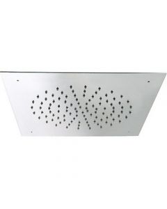 Rociador ducha INOX a techo anticalcárea 380x380 mm. Tres - Ref.29995301
