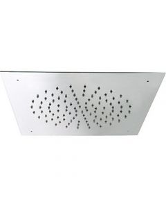 Rociador ducha INOX a techo anticalcárea 500x500 mm. Tres - Ref.29995302