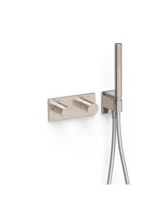 Grifo termostático empotrado de 2 vías B‑system Tres B-system Acero