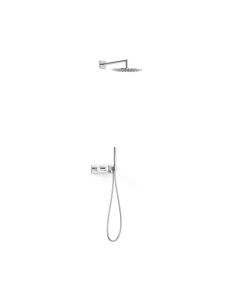Kit de grifo termostático empotrado de 2 vías B‑system para ducha Tres B-system Cromo