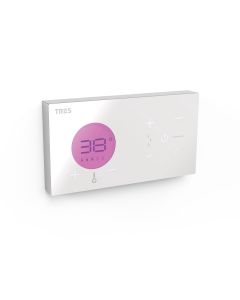 Control termostático electrónico empotrado de 2 vías Shower technology Tres Shower technology Cromo