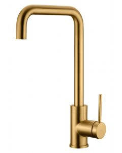 Grifo Monomando Cocina IMEX Loira Oro Cepillado