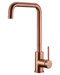 Grifo Monomando Cocina IMEX Loira Oro Rosa Cepillado