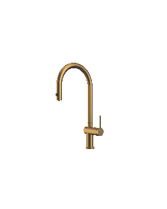 Grifo de cocina extraíble ósmosis Lazio oro cepillado - IMEX