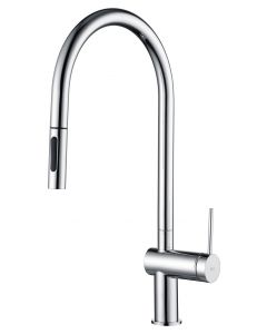 Grifo Monomando Cocina Extraíble IMEX Berna Cromo