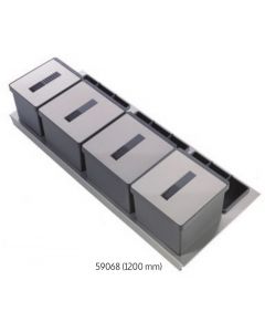Sistema de Reciclaje - Cubos para gaveteros Serie 5 - 59068