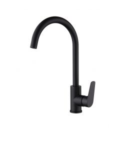 Grifo monomando cocina IMEX Belgica negro mate - foto oficial fabricante