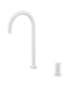 Grifo monomando cocina IMEX Manacor blanco mate