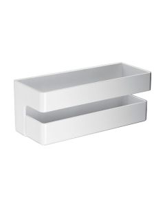 Jabonera de pared IMEX serie Accesorios acabado blanco mate