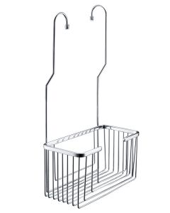 Jabonera de rejilla IMEX serie Accesorios acabado cromo para colgar en grifería